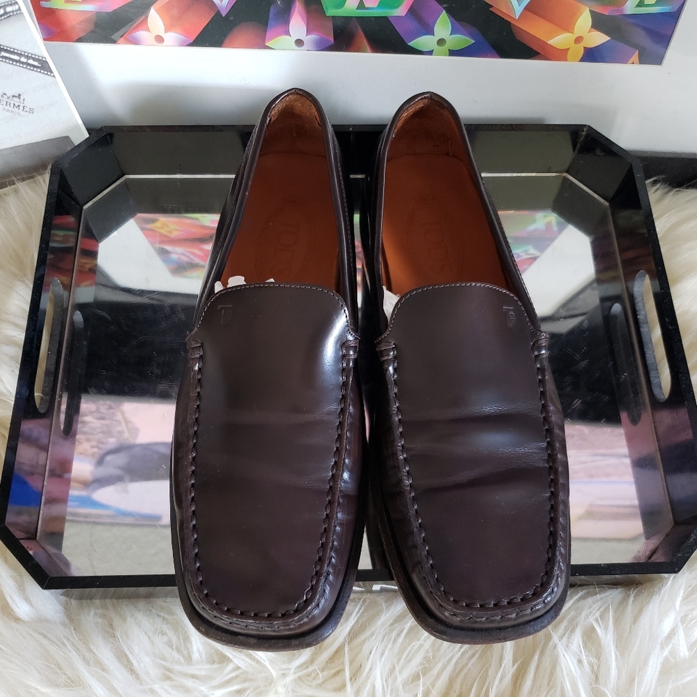 TODS Men's leather loafers 9.5